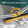 180 rotation cleaning brush