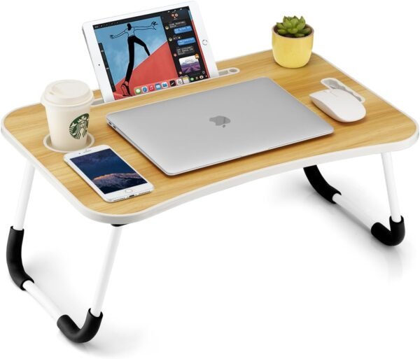 615pSucQ4NL._AC_SL1500_ Foldable Laptop Table with Cup Holder – Portable Bed Desk
