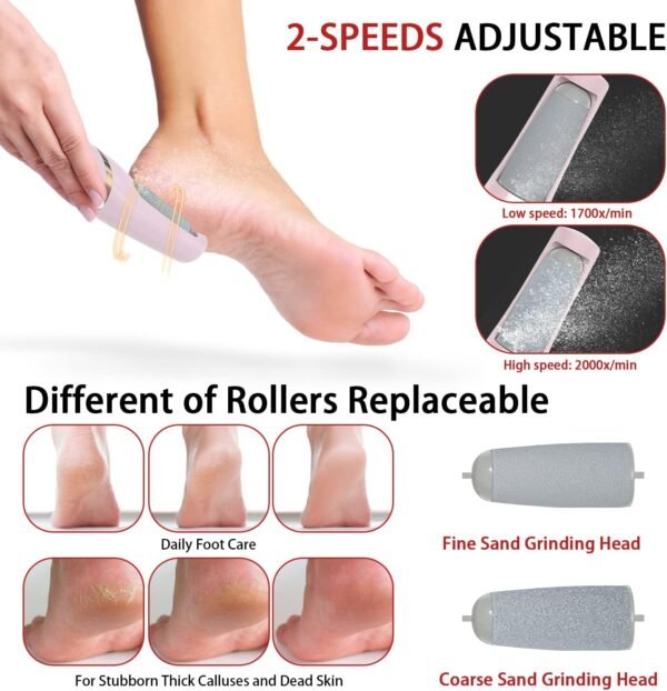 Rechargeable Electric Foot Callus Remover