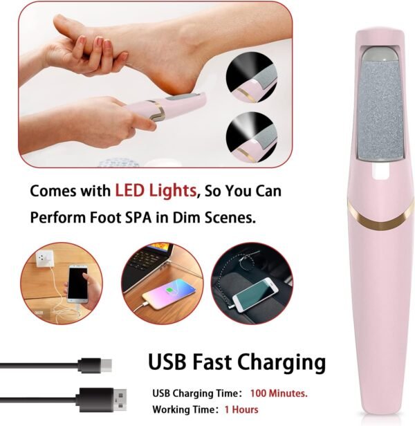 Rechargeable Electric Foot Callus Remover