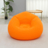 Inflatable sofa orange