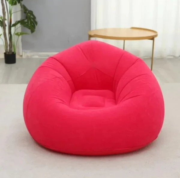 Inflatable sofa red