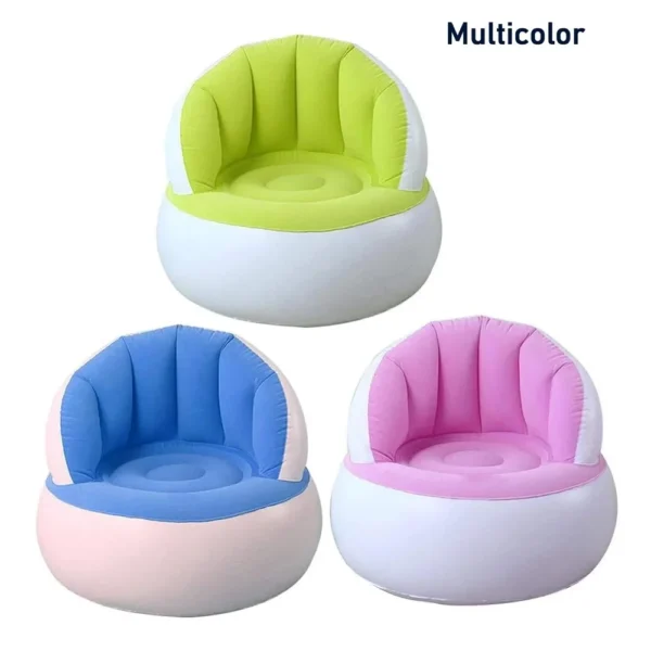 Multicolor kids inflatable sofa