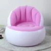 Pink kids inflatable sofa